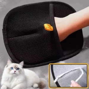 Gants de toilettage réutilisables pour chats, mitaines d'épilation électrostatiques pour animaux de compagnie, dissolvant de poils de chat et de chien, dispositif de collage, grattoir à cheveux domestique
