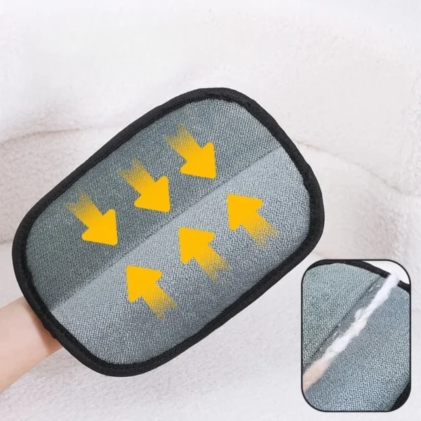 Brosse d'épilation pour animaux de compagnie, gants d'épilation pour chaton, brosse de démêlage, gant pour chien et chat, nettoyage des poils en fourrure Double face pour tapis - Image 2