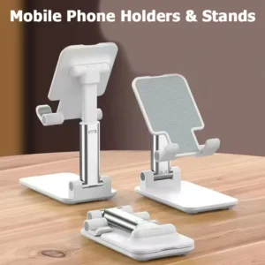 Support de téléphone Portable pliable, Angle et hauteur réglables avec coussinet en Silicone, adapté à la tablette de bureau, ipad, support de téléphone Portable